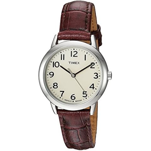 Timex Women's Croco Pattern Leather Strap Watch Cover