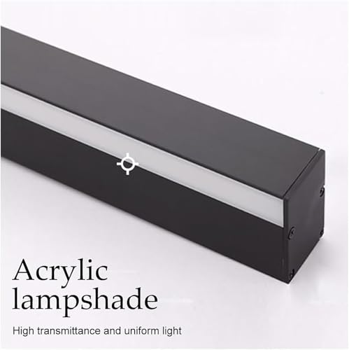 Lámpara de pared escalera larga moderna e interiores con tecnología LED lineal 6
