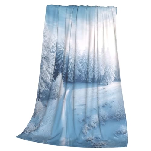 Couverture en micro polaire plaid imprimé chaud et confortable 152x127