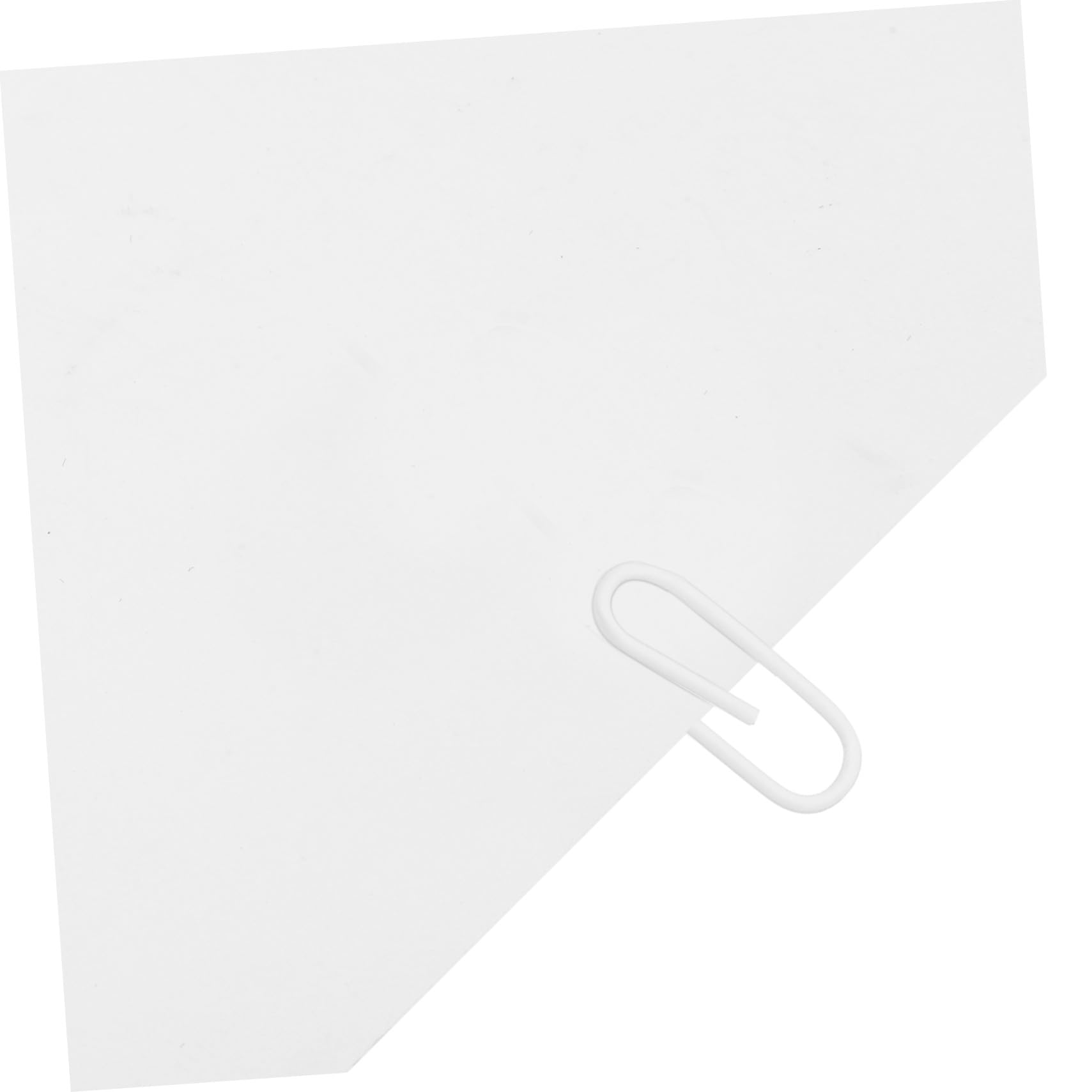 NUOBESTY 750 Stück büroklammern Papierklammern Papierclips White