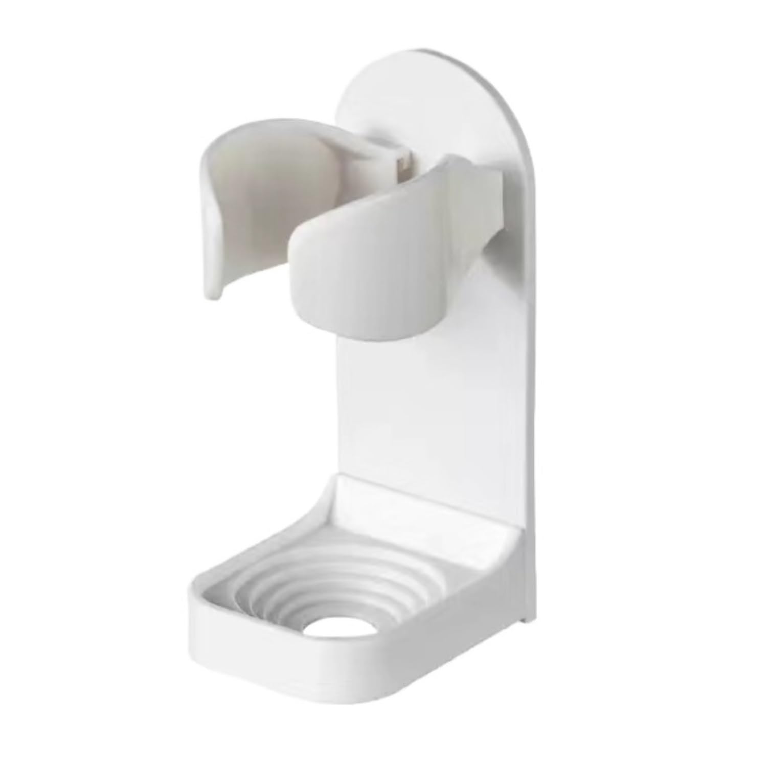Bagno Porta Portaspazzolino Porta Spazzolino Elettrico Regolabile da Parete Spazzolino Accessori(White)