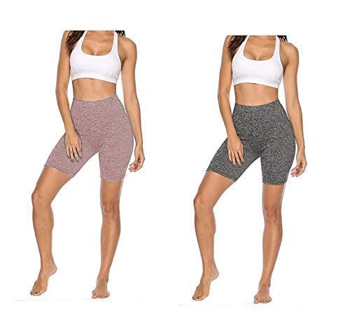 helisha Women's & Girl's Regular Wear Slim Fit Plain Cotton Stretchable Cycling Shorts Multicolor Free Size (Comfortable for 28 inches to 34 inches)-picture-23