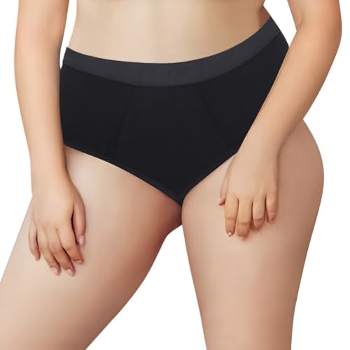 Image of Avni - Washable Period Panty | Pack of 1 | Breathable Bamboo Fabric | Medium to Heavy Flow | Protection up to 10 hrs | No Leaks, No Stains | High Waist Underwear for Women | Reusable for 2 yrs