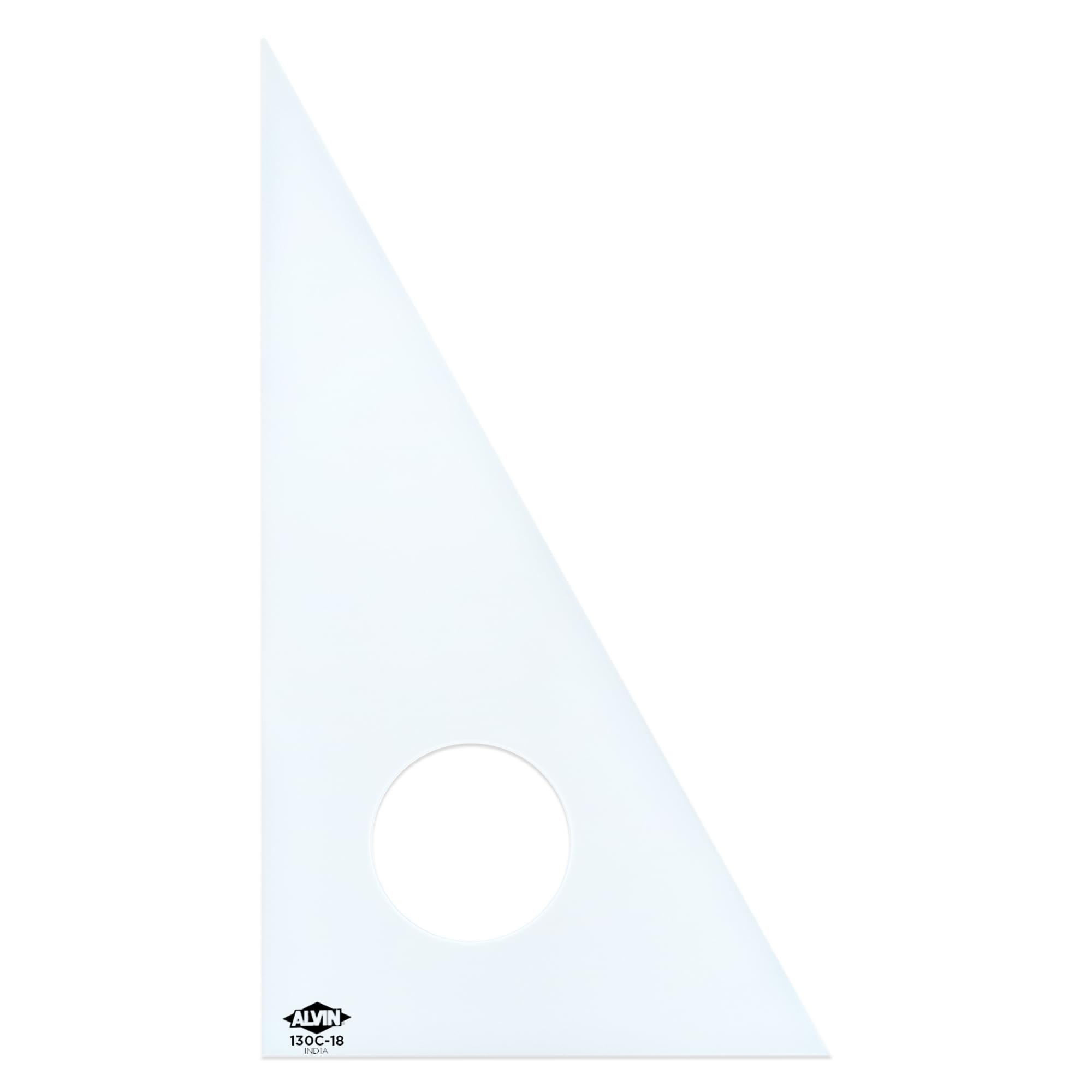 Alvin 130C-18 Profi-Dreieck, 30 Grad, 60 Grad, 45,7 cm, transparent