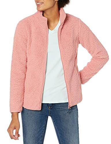 Amazon Essentials Women's Polar Fleece Lined Sherpa Full-Zip Jacket