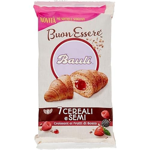 Bauli - Croissant 7 Cereali e Semi ai Frutti di Bosco 10 Pz - 450 gr