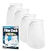 Aquatic Experts Filter Socks 200 Micron - 4 Inch Ring by 8 Inch Long - 4 Pack Short - Aquarium Felt Filter Bags - Custom Made in The USA