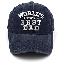 World's Best Dad Hat-navy Blue