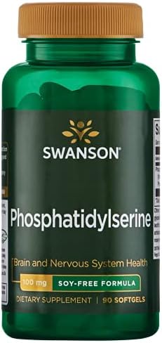 Swanson Sunflower Phosphatidylserine Soy-Free 100 Milligrams 90 Sgels