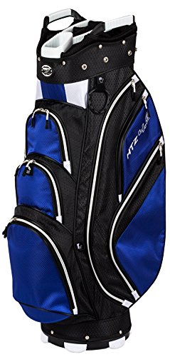 Hot-Z Golf 4.5 Premium 14 Way Divider Cart Bag Black/Navy/White #TOP18