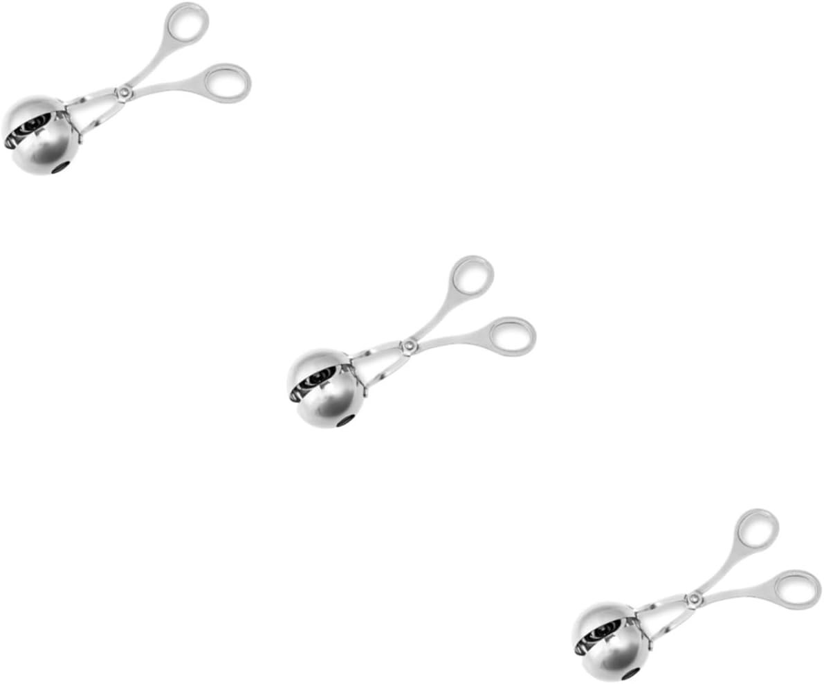 STOBAZA 3 Pcs Meatball Maker Mold Meatball Clip Easy to Use Ideal for Rice Balls More