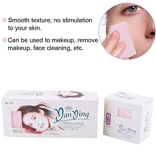 90 + 20 Stück Make-up-Pads, Make-up-Wattepads, Einweg-Kosmetik-Entferner, Gesichtsreinigungstuch. – Bild 8