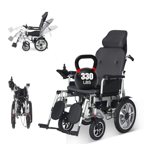 Reclining Electric Wheelchair for Adults (Foldable)
