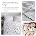 Simple&Opulence 100% Pure Linen Sheet Set King Size, Natural French Flax Solid Color 4 Pcs Washed Breathable, Farmhouse Bedding (1 Flat Sheet,1 Fitted Sheet,2 Pillowcases)-Embroidery White