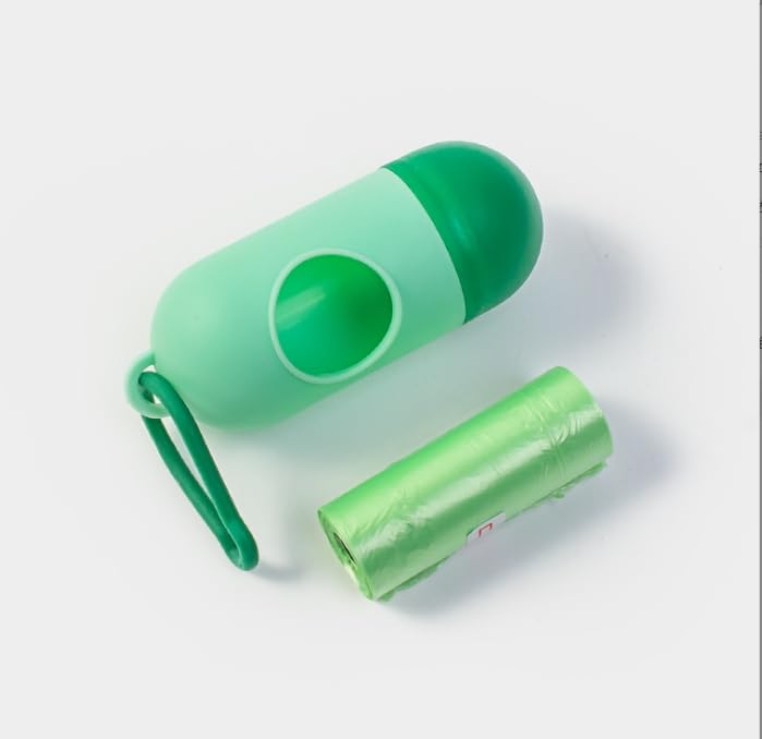 Haustier-Toiletten-Set in Kapselform (tiefblau)