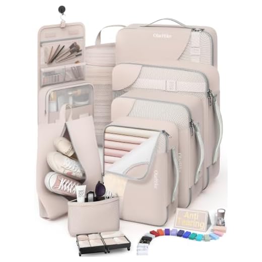 8 Pieces Packing Cubes for Travel