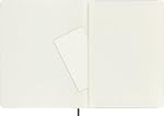 Moleskine Classic Notebook, Soft Cover, XL (7.5" x 9.5") Ruled/Lined, Sapphire Blue, 192 Pages