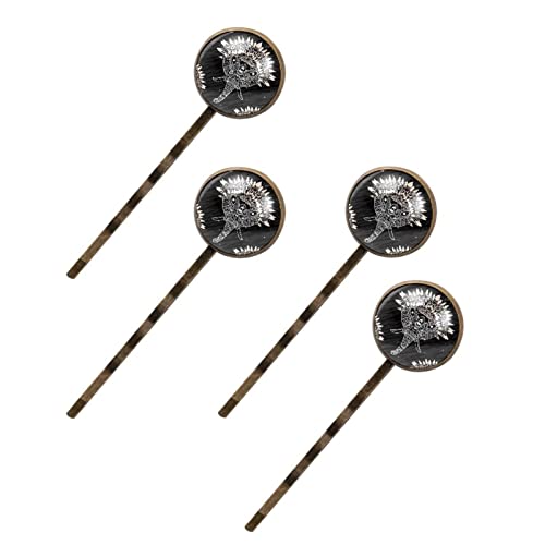 Épingles à cheveux éléphant d'Afrique barrette pince chignon femme x4