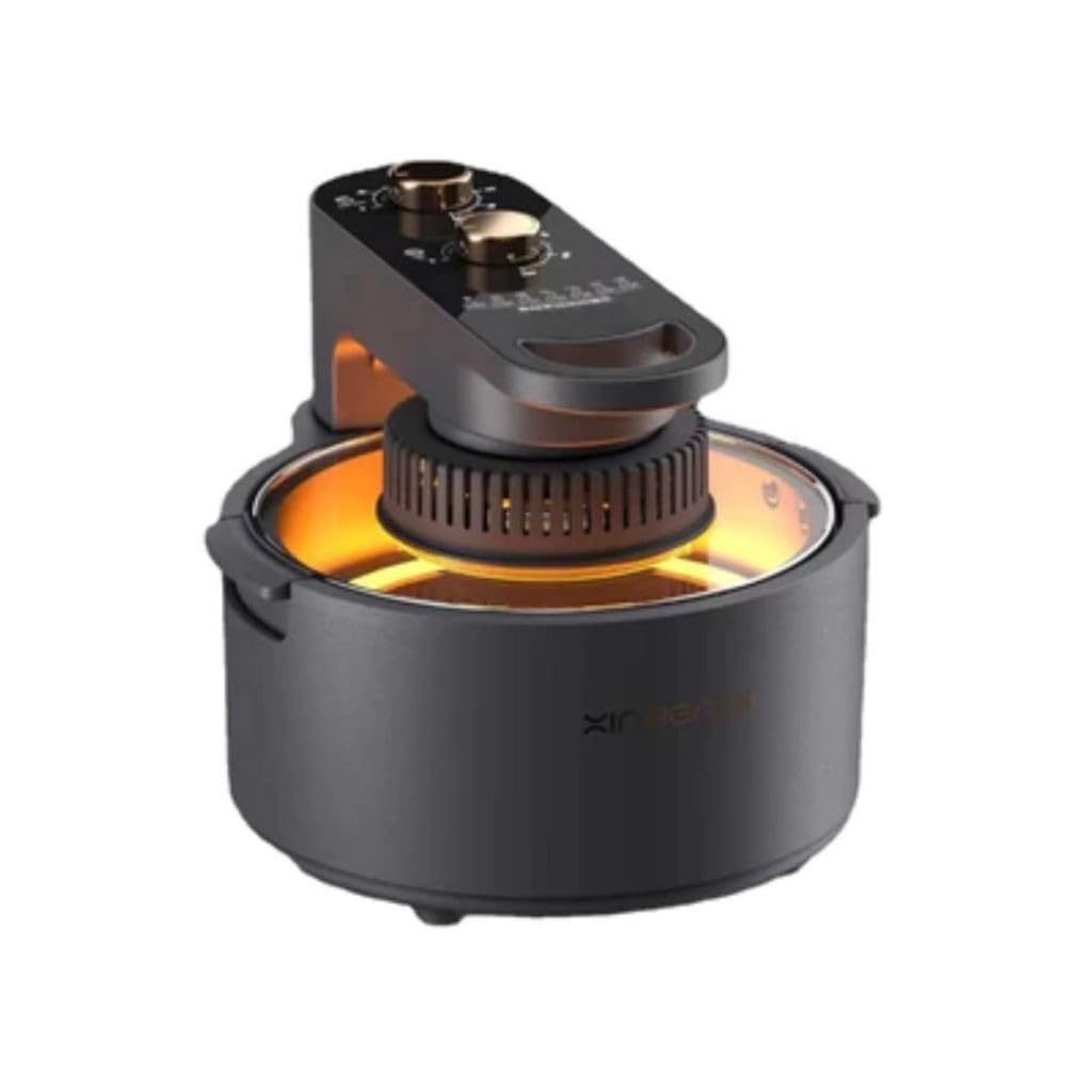 Fritadeira Air Fryer 5.5L Digital Bivolt com Panela Removível - Sem Óleo, Função Assar e Fritar(127v)