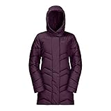 Wintermantel Jack Wolfskin Damen Kyoto Mantel-1204941 Mantel, aubergine, L