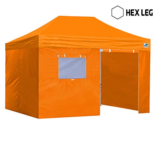 Eurmax Premium 10x15 Pop up Canopy W/4 