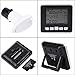 Ultrasonic Level Sensor, Ultrasonic Water Liquid Depth Level Meter Sensor Liquid Level Sensor with Temperature Display 3.3 Inch LED Display Supports Liquid Level High/Low Alarm