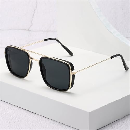 Lunettes de soleil version à cadre rétro vintage protection UV été - 4