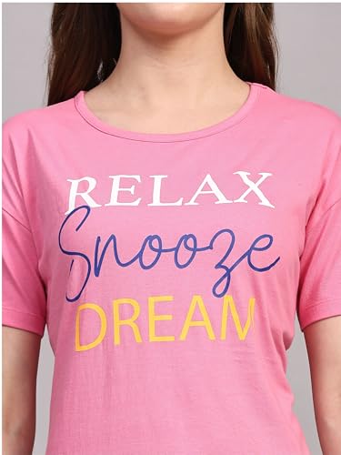 Image of B STORIES Women's Cotton Pyjama Set | Comfort and Relexed Nightsuit for Ladies