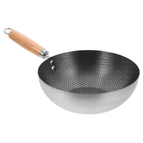 Wok de acero inoxidable antiadherente Alipis miniatura 1