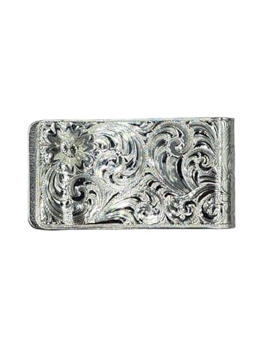 Montana Silversmiths Money Clip Engraved Letter J - Accessories Other2