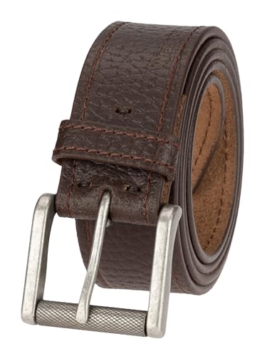 Wrangler Men’s Leather Casual Everyday Belt for Jeans - Main Image