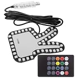 Gogogmee Vehicle Gesture Hand Warning Light with Remote Control, Multi-Function LED Warning Lamp for Car Rear...