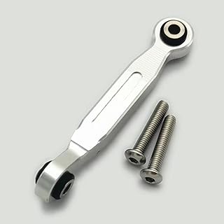for Traxxas 1/5 XMAXX 7747 1/10 MAXX 8947 Aluminum Servo Steering Linkage Tie Rod 46MM - 1pc Silver