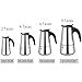 Imagen de HOME SOLAZZIA Cafetera Italiana en acero inoxidable para espresso 4 TAZAS 200 ML Compatible con gas
