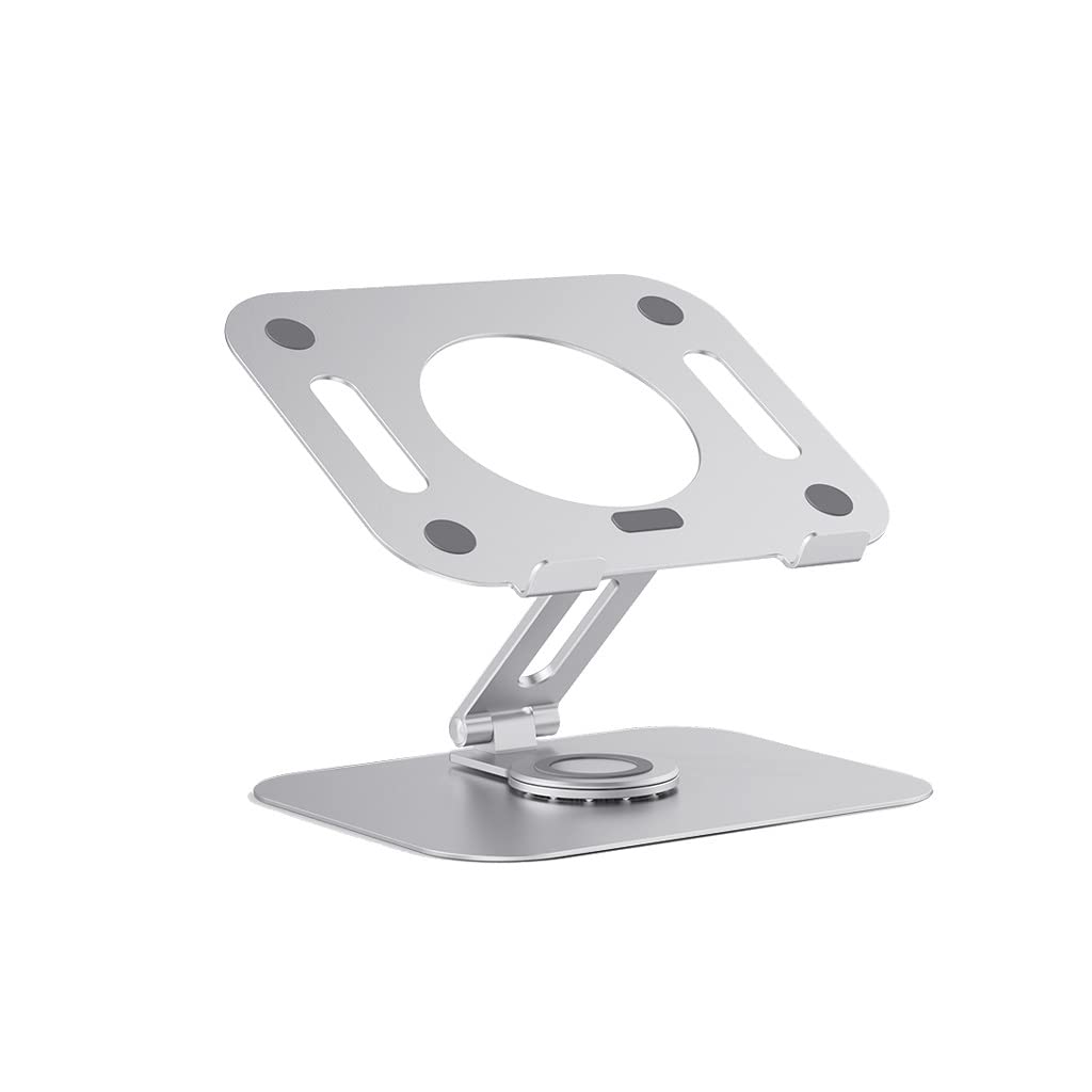 Support d'ordinateur portable en alliage d'aluminium ergonomique silver