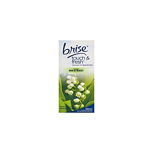 BRISE Recharge désodorisant intérieur Touch et Fresh - Senteur Brin de Muguet - 10 ml