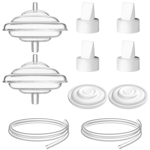 Image of Gotocut Breast Pump Replacement Parts for Spectra Motif Luna Cimilre Ameda MYA Breastpumps, Replace Duckbill Valves Backflow Protector Tubing Membranes for Spectra S2, S1, 9 Plus, Synergy Gold,10PCS