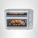 Ninja Air Fryer Toaster Oven Combo | Double Stack XL | 12-in-1 | Fits 4.5 lb Chicken & 6lbs of Wings | Smart Finish Cook 2 Different Meals at Same Time | Countertop Oven | Stainless Steel | DCT601