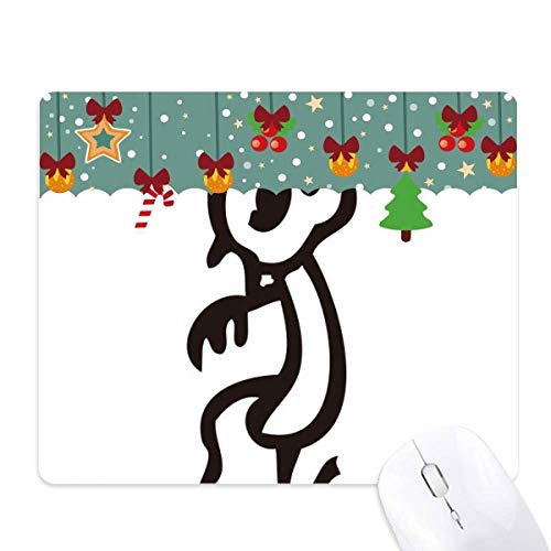 Tapis de souris antidérapant Bones Inscriptions à glisse précise