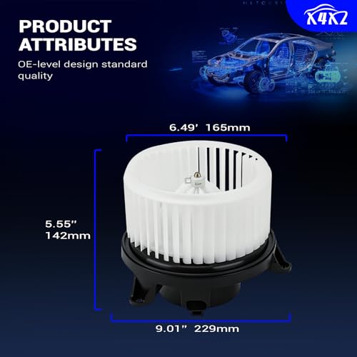 Image of 700174 HVAC Heater Blower Motor Assembly for 2005-2015 Nissan Armada,2004-2015 Nissan Titan /2004-2010 Infiniti QX56 Replaces# 615-58636 27226ZH00A