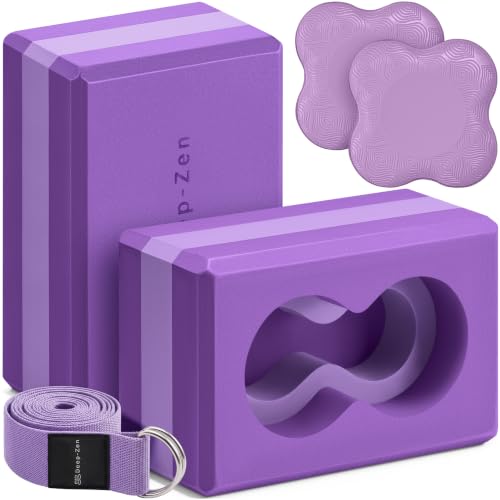 Deep-Zen® Yoga Blocks with Strap Set