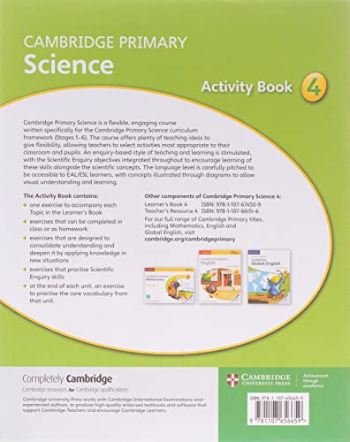 Cambridge Primary Science Activity Book 4