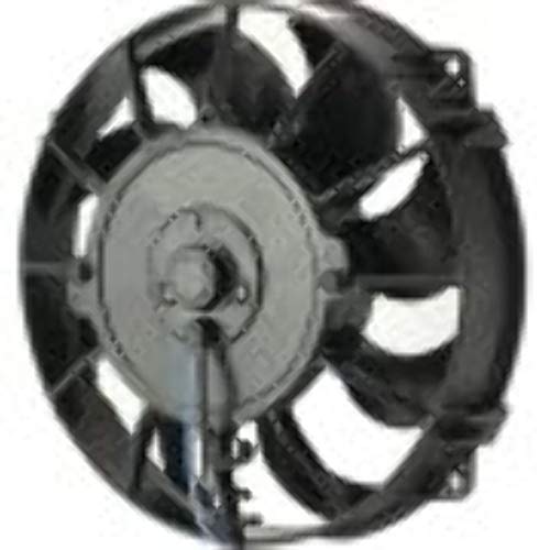 Derale 16618 8" Tornado Electric Fan Standard Kit , Black