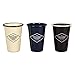 Gentlemen's Hardware Enamel Coffee Tumblers/Mugs, Set of 3, Separate Colors