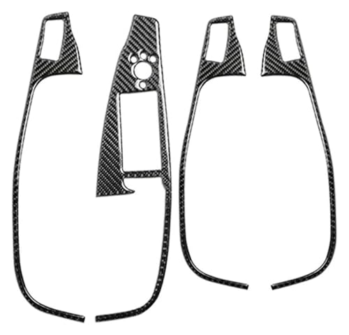 Moldura de fibra de carbono para Q5 2010-2018: eleva el estilo del interruptor de tu ventana