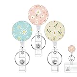 Three Piece Value Set: Includes multiple badge reels for workplace rotation backup use or sharing among staff members in offices hospitals and schools