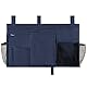 Surblue Bedside Caddy Hängebett Organizer Aufbewahrungstasche Tasche für Etagen-und Krankenhausbetten, College Wohnheim Zimmer Babybettgitter,Camp (8 Taschen),Blau