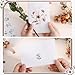 Blank Cards and Envelopes, 40 Pack Blank Note Cards 4x6 in Elegant Floral Greeting Card with Sealing Stickers, Note Card Stationary Set for Birthday, Wedding, Easter All Occasions (10 Designs)