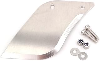 KEEYOODOK RC Hydroplane Angle Turn Fin 67x42mm Single Fin CNC Spare Part for RC Racing Hydroplane Shrimp Boat H Boat