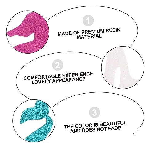 Luxshiny 24 Peças Inserção De Bolo Com Glitter Palhetas De Bolo De Chocolate Palito De Cupcake Toppe